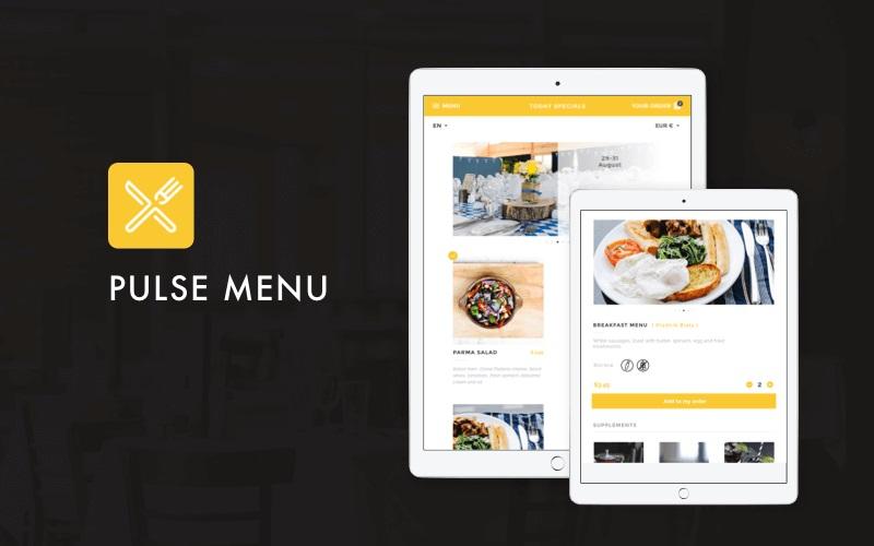 Pulse Menu - a restaurant app app for restaurants